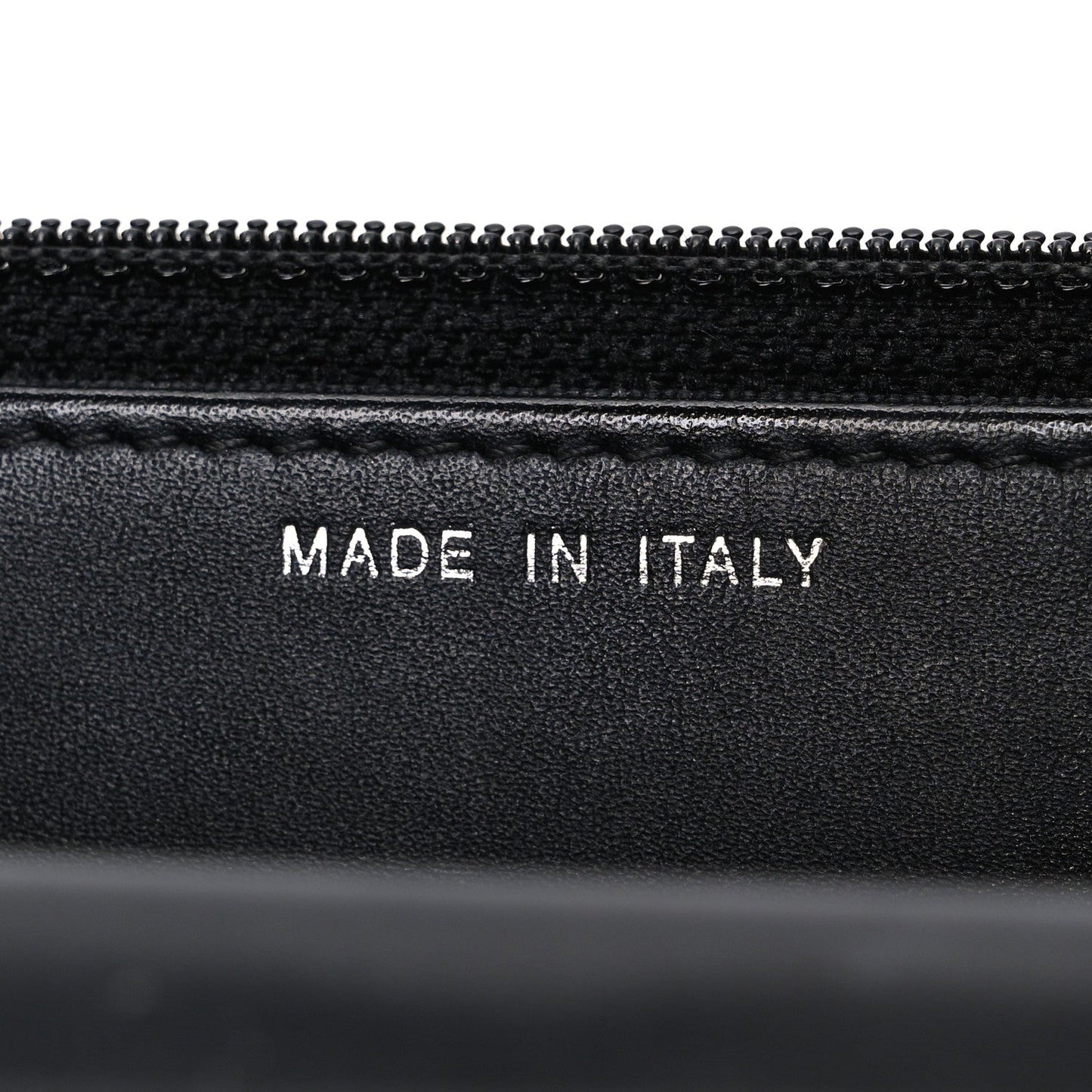 Glazed Aged Calfskin Reissue Wallet On Chain WOC So Black