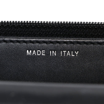 Glazed Aged Calfskin Reissue Wallet On Chain WOC So Black