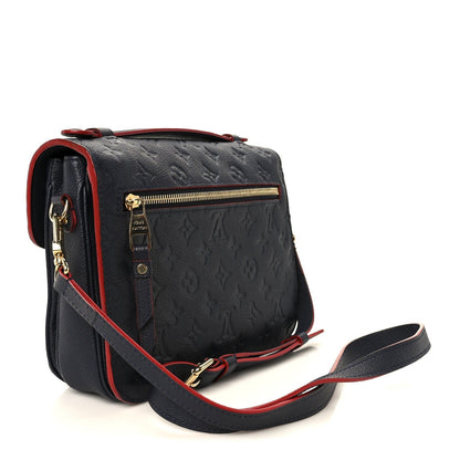 Empreinte Pochette Metis Marine Rouge
