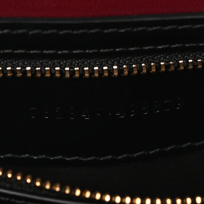 Calfskin Small Jackie Shoulder Bag Black