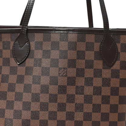 Damier Ebene Neo Neverfull MM Rose Ballerine