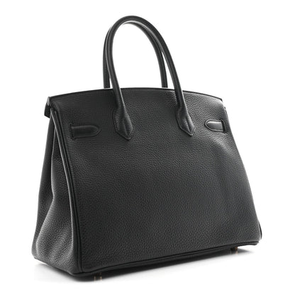 Togo Birkin 30 Black