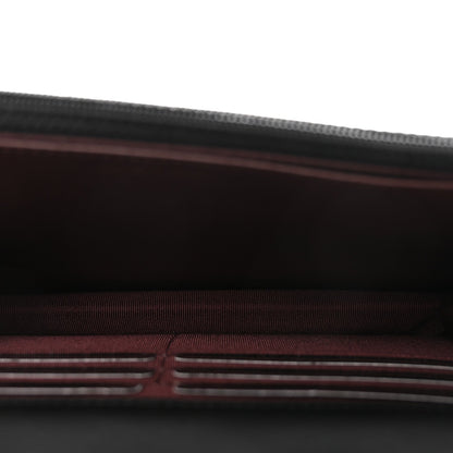 Lambskin Quilted Lucky Charms 2.55 Reissue Wallet On Chain WOC Black