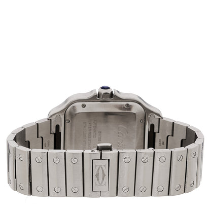 Stainless Steel 39.8mm Santos De Cartier Automatic Watch