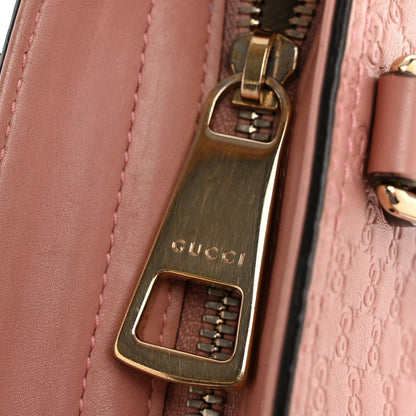 Microguccissima Small Bree Tote Soft Pink