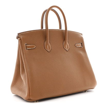 Togo Birkin 25 Gold