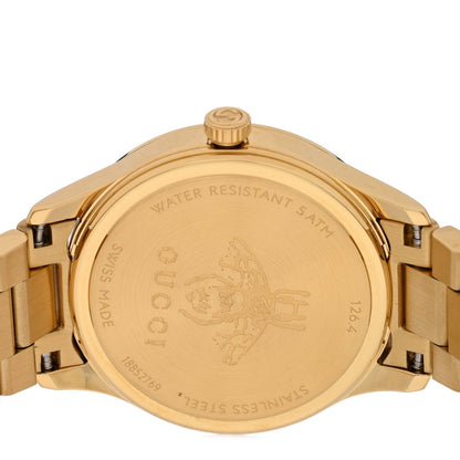 Stainless Steel 32mm G-Timeless Bee Quartz Watch Gold
