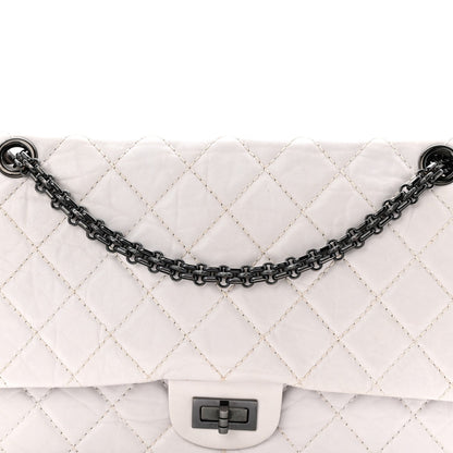 Aged Calfskin 2.55 Reissue 226 Flap White