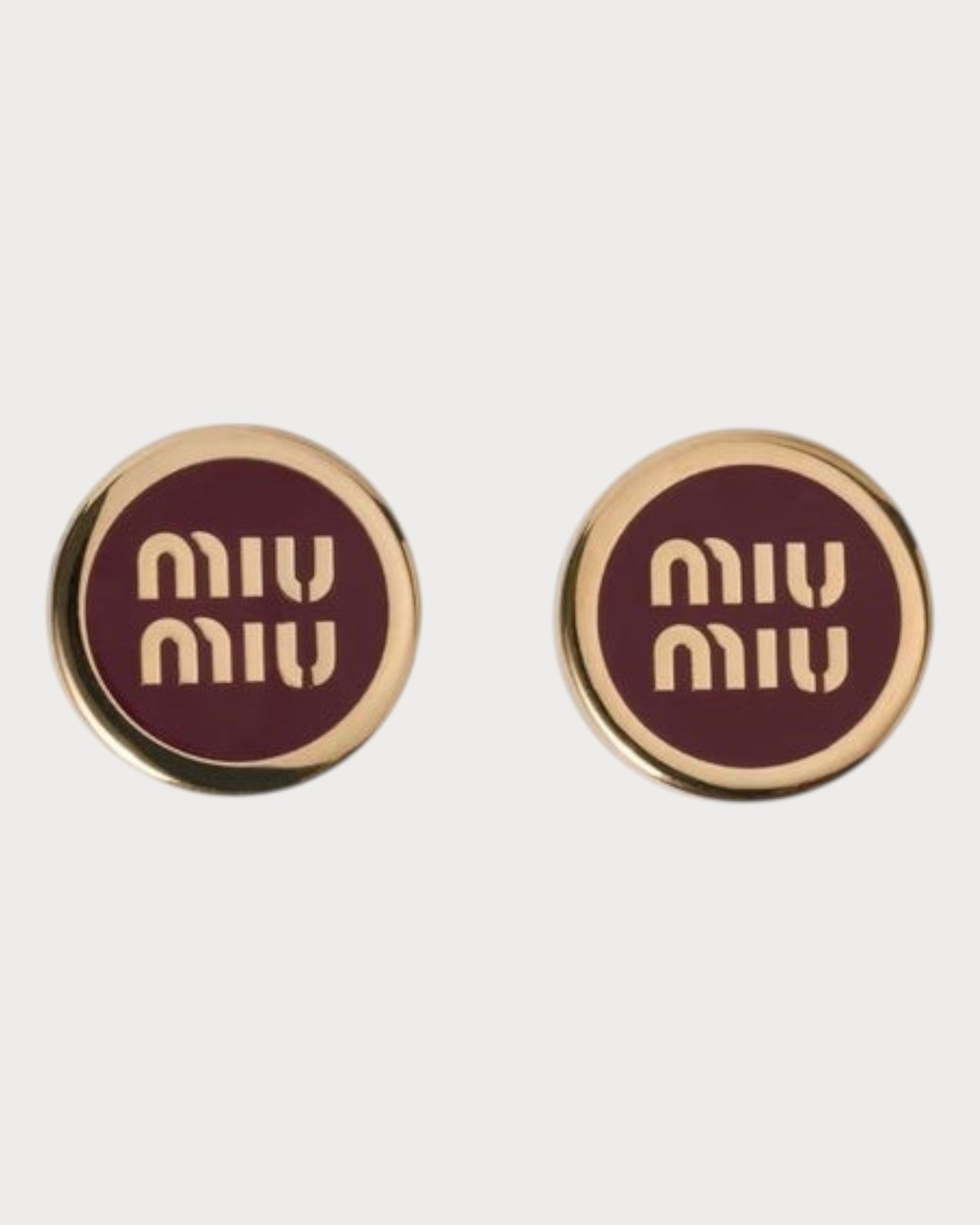 MIU MIU Enameled Metal Earrings(Many)