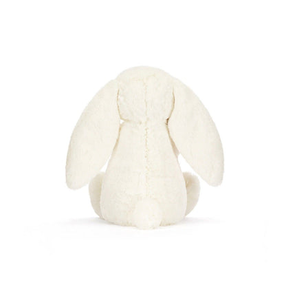 Cream Bunny With Rose