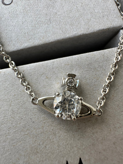 VIVIENNE WESTWOOD Reina Bracelet Brass(Small/Silver)
