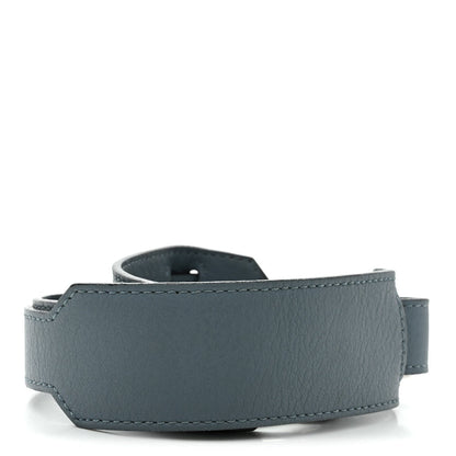 Satin Calfskin Pad Strap Stone Blue