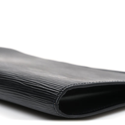 Epi Pochette Accessories 24 Black