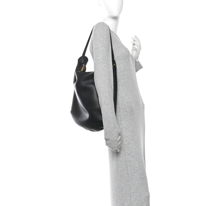 Calfskin N/S Allie Bag Black