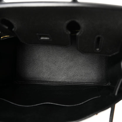 Epsom Birkin 30 Black