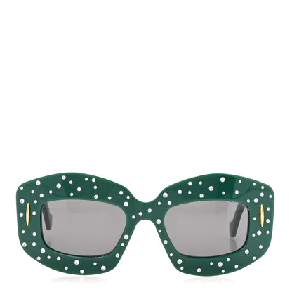 Acetate Cat Eye Sunglasses LW4114IS Green