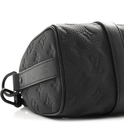Monogram Taurillon Keepall Bandouliere 25 Black