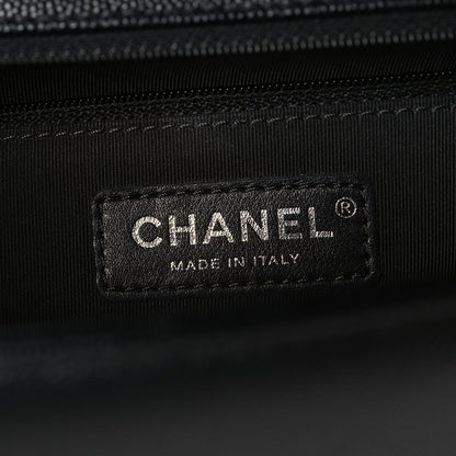 Caviar Quilted New Medium Boy Flap Black