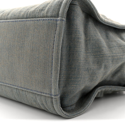 Denim Small Deauville Tote Light Blue