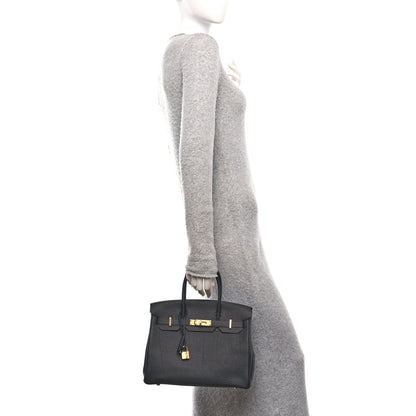 Togo Birkin 30 Black