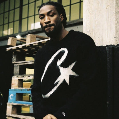 Corteiz c star mohairknit sweater