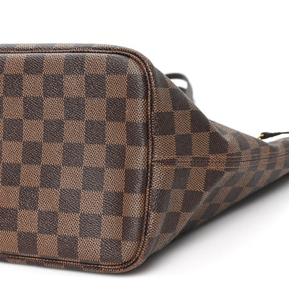 Damier Ebene Neo Neverfull MM Rose Ballerine