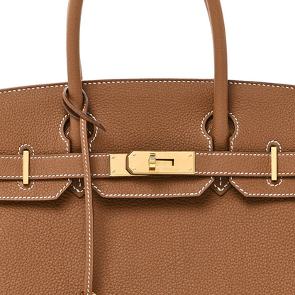 Togo Birkin 30 Gold