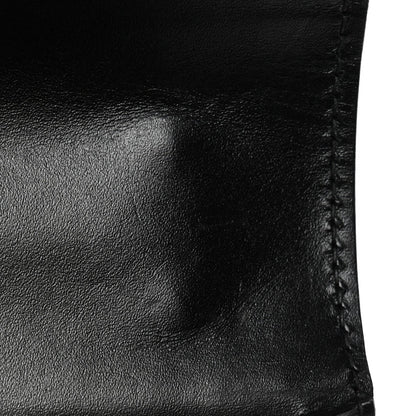 Guccissima Medium Padlock Shoulder Bag Black