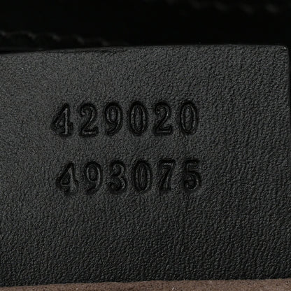 GG Supreme Monogram Small Eden Day Backpack Black