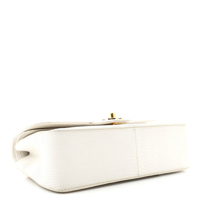Lizard Small Double Flap White