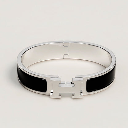 HERMES Clic H Bracelet Silver(Many)