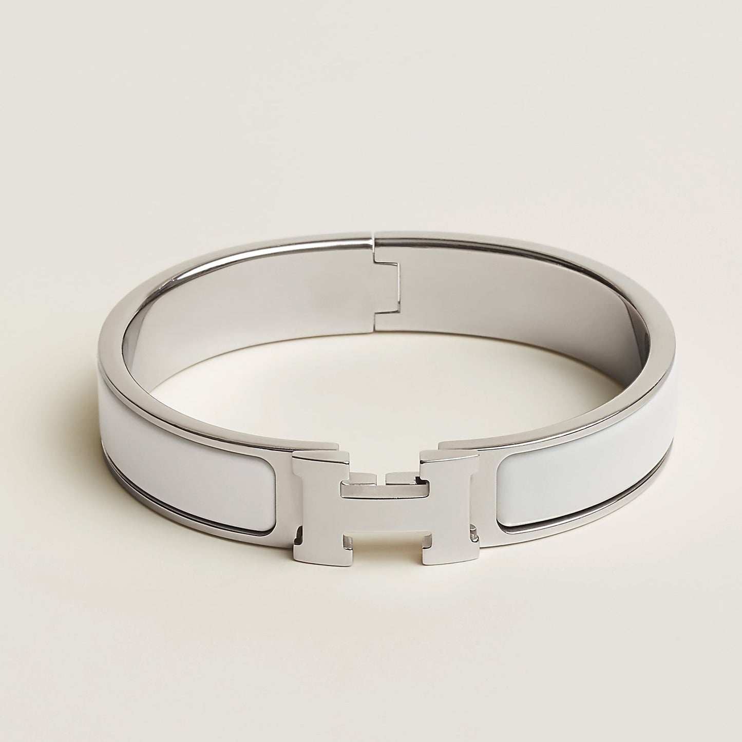 HERMES Clic H Bracelet Silver(Many)