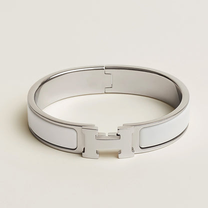HERMES Clic H Bracelet Silver(Many)