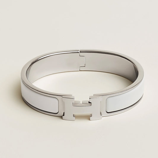 HERMES Clic H Bracelet Silver(Many)