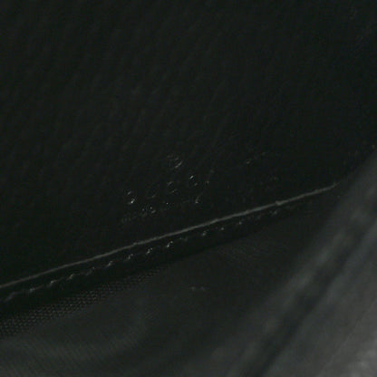 Dollar Calfskin GG Supreme Monogram Petite GG Marmont Wallet Chain Bag Black Beige Ebony