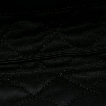 Shiny Calfskin Quilted Mini Chanel 22 Black