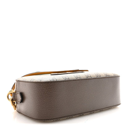 GG Supreme Monogram Web Neo Vintage Shoulder Bag Beige New Acero Crop