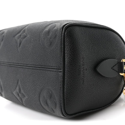 Empreinte Monogram Giant Speedy Bandouliere 20 Black
