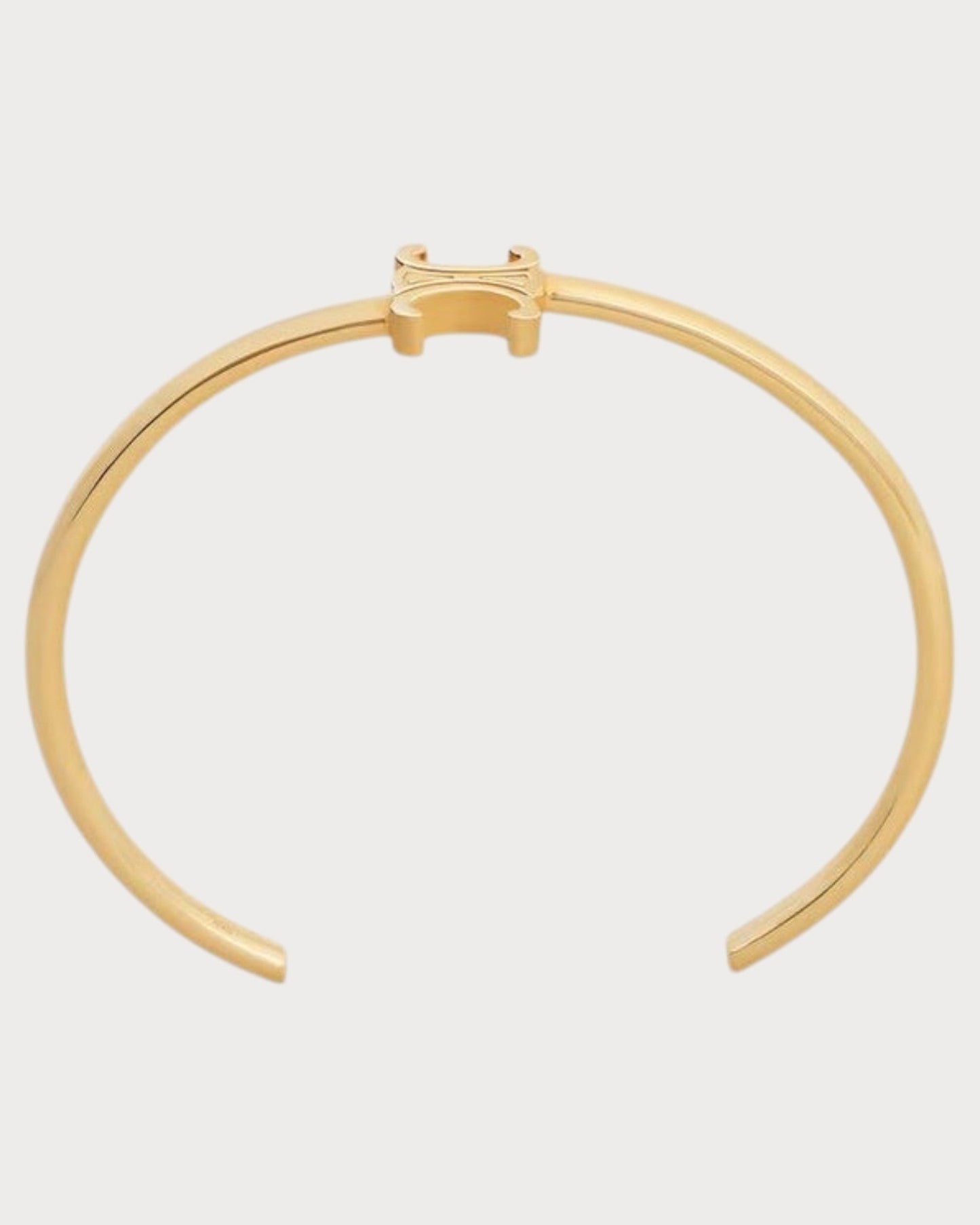 CELINE Triomphe Asymmetric Cuff Brass(2 Colors)