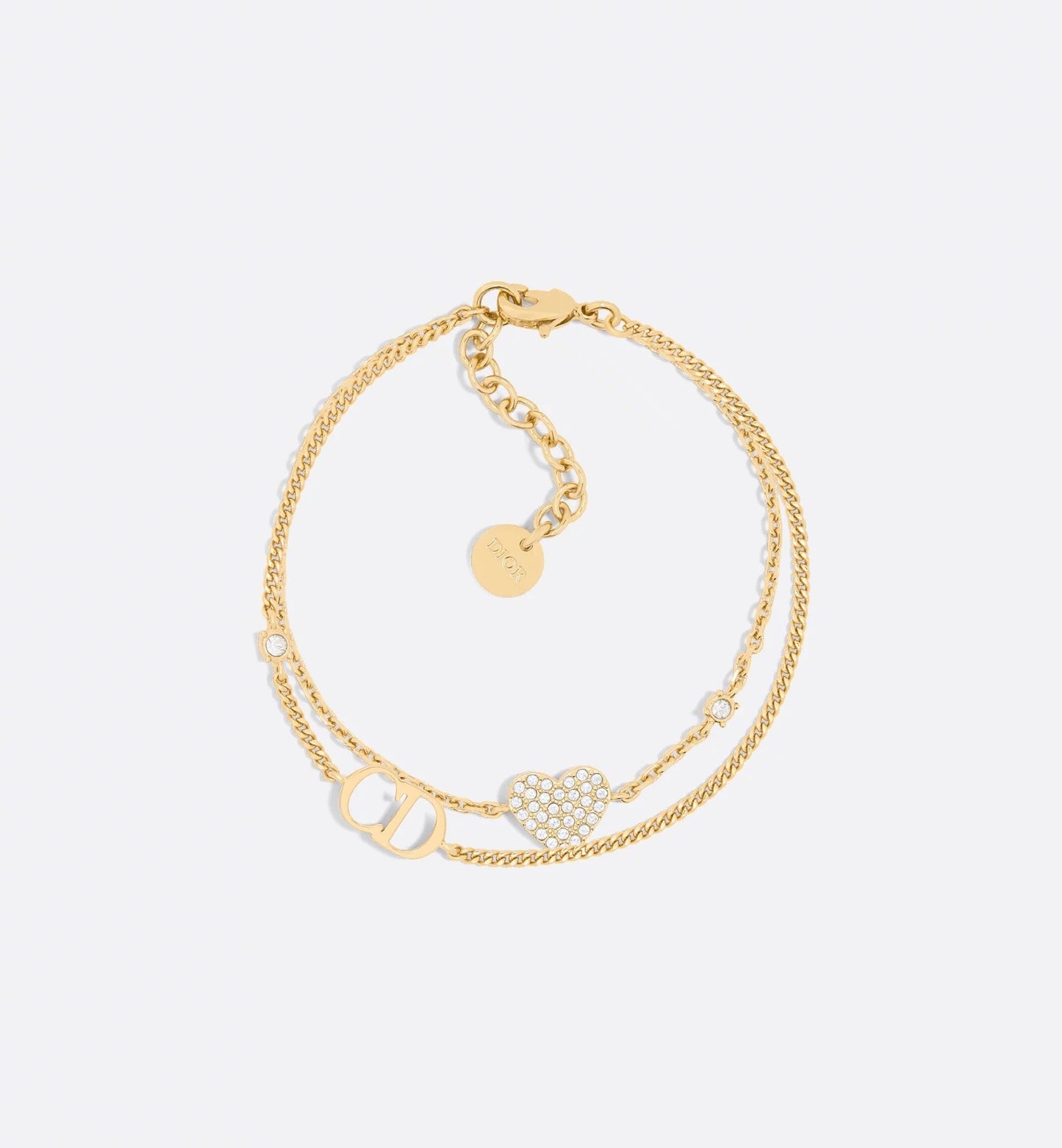 CHRISTIAN DIOR Clair D Lune Bracelet Gold-Finish Metal(2 Colors)