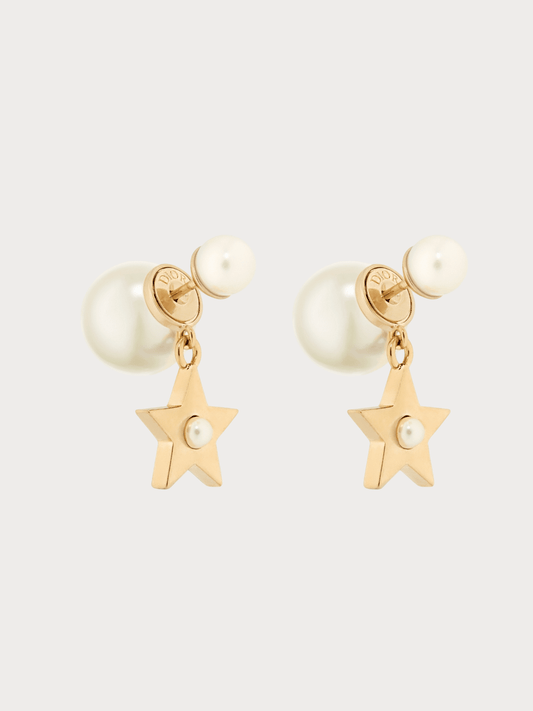 CHRISTIAN DIOR Dior Tribales Earrings(Gold)