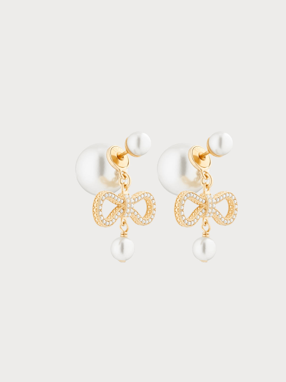 CHRISTIAN DIOR Dior Tribales Earrings(Gold)