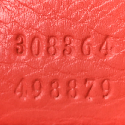 Pebbled Calfskin Small Soho Disco Bag Tabasco Red