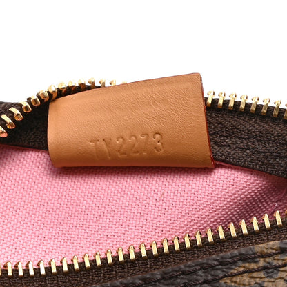 Monogram Vivienne Ice Skating Nano Speedy Bandouliere Pink
