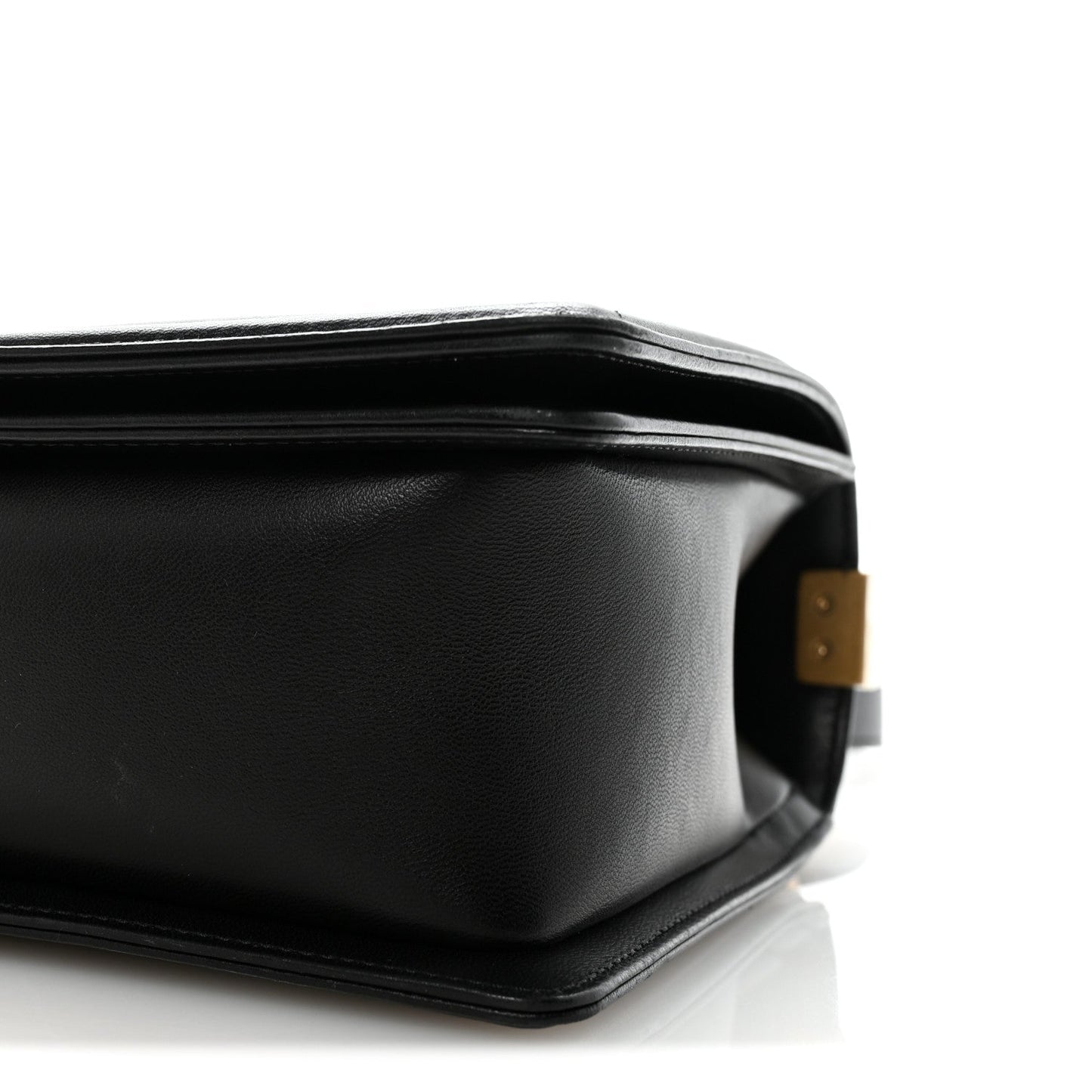 Lambskin Quilted New Medium Boy Flap Black