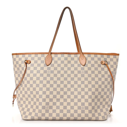 Damier Azur Neo Neverfull GM Rose Ballerine