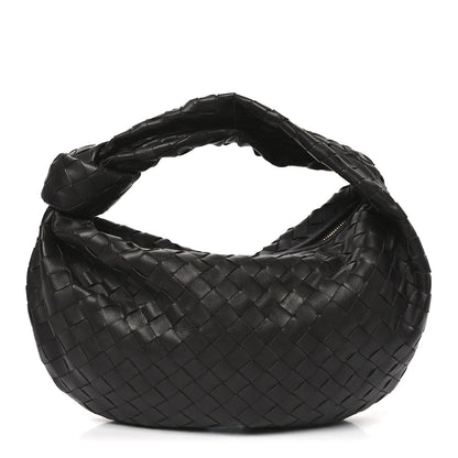 Nappa Intrecciato Teen Jodie Hobo Fondant