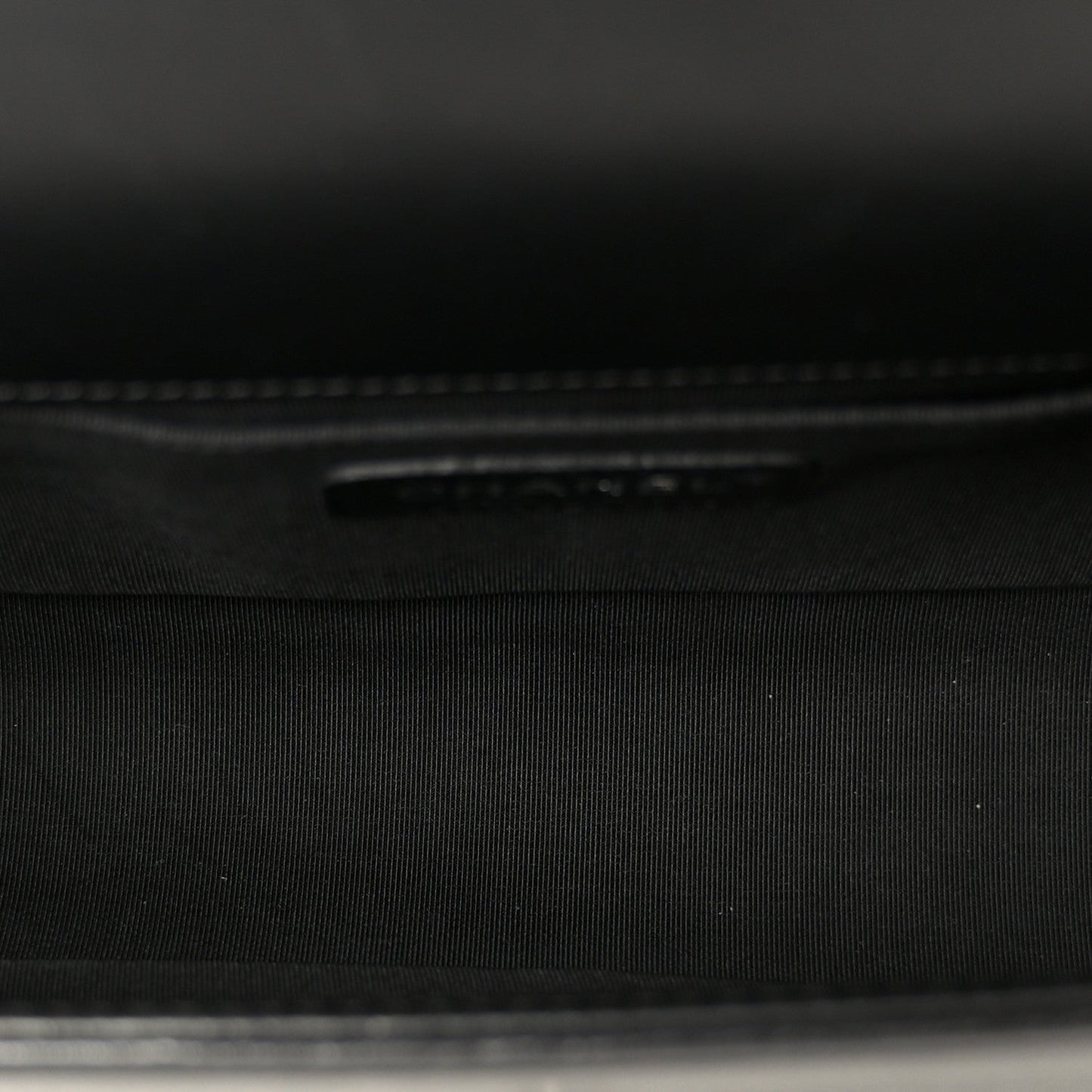Calfskin Quilted Medium Boy Flap Black