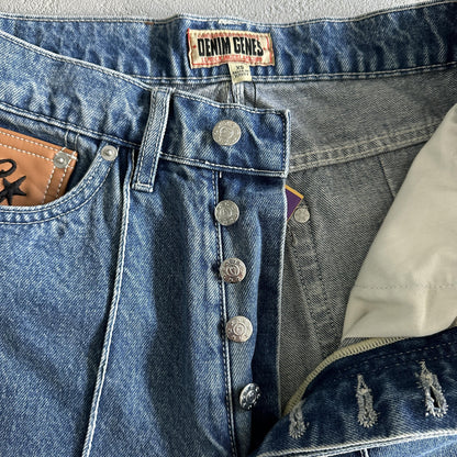 Corteiz Denim Jeans Shorts