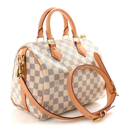 Damier Azur Speedy Bandouliere 25